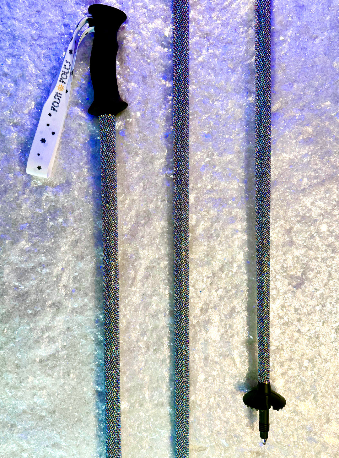 bedazzled fishing pole Iridescent Ice High-Performance Poles – Posh Poles
