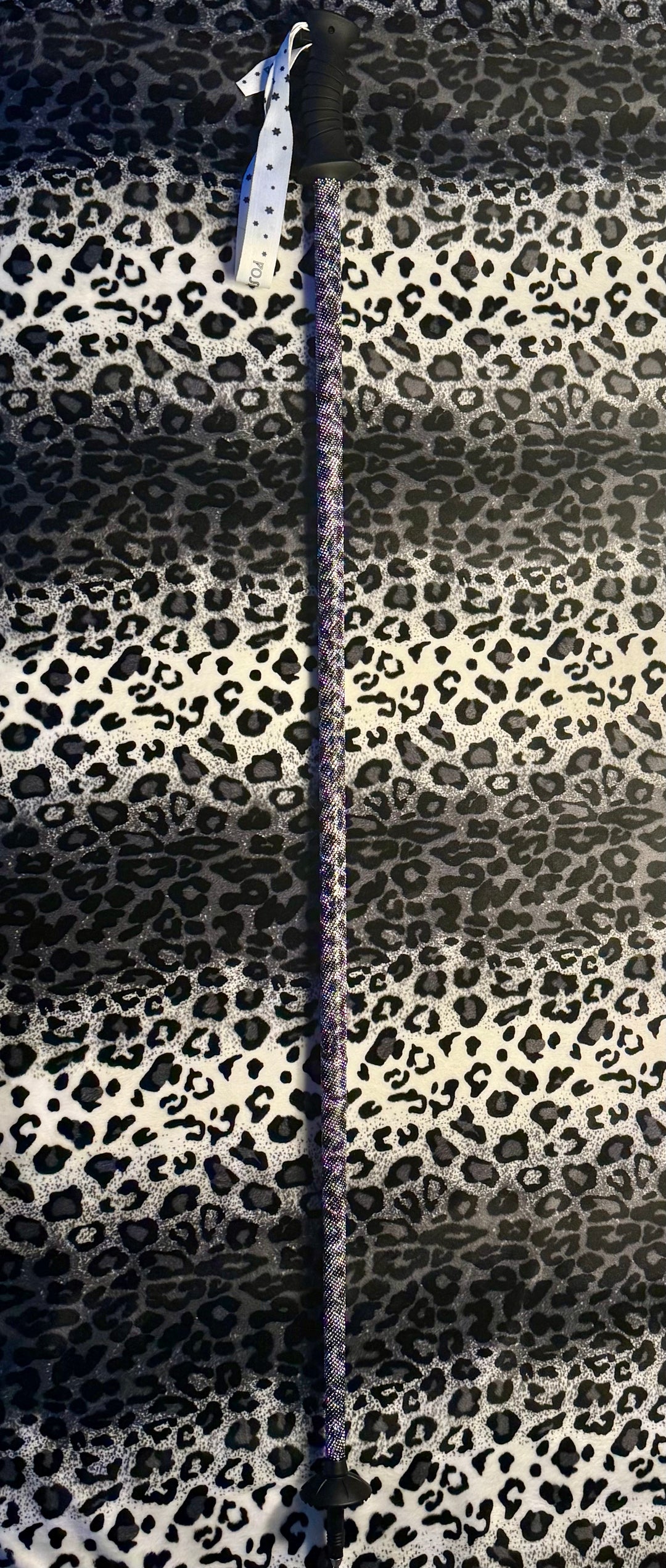 cheetah print fishing pole Snow Leopard Ice High-Performance Poles – Posh Poles