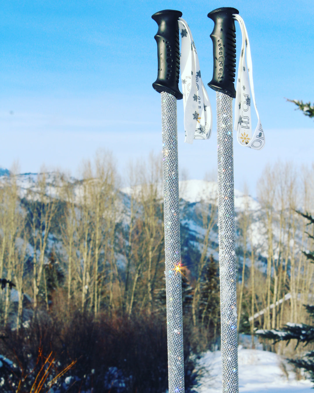bedazzled fishing pole Original Ice Classic Poles – Posh Poles